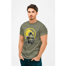  D&amp;B Férfi/Unisex Póló MO00036 Mortal-kombat Katonai zöld-Méret 5XL férfi póló