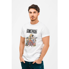 D&B Férfi/Unisex Póló MO00038 OnePiece Fehér-Méret 2XL férfi póló