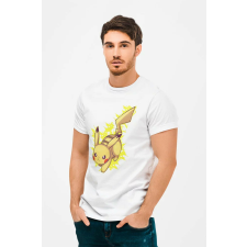 D&B Férfi/Unisex Póló MO00042 Pokemon Fehér-Méret 4XL férfi póló