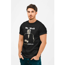 D&B Férfi/Unisex Póló MO00043 PulpFiction Fekete-Méret M férfi póló