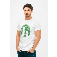 D&B Férfi/Unisex Póló MO00047 RickAndMorty Fehér-Méret 5XL férfi póló