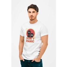 D&amp;B Férfi/Unisex Póló MO00048 RickAndMorty Fehér-Méret 5XL férfi póló