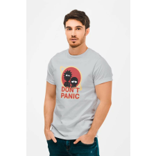 D&B Férfi/Unisex Póló MO00048 RickAndMorty Szürke-Méret 2XL férfi póló