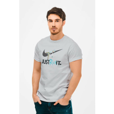 D&B Férfi/Unisex Póló MO00050 RickAndMorty Szürke-Méret M férfi póló