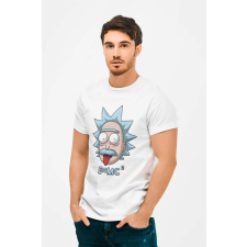 D&B Férfi/Unisex Póló MO00054 RickAndMorty Fehér-Méret S férfi póló