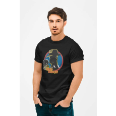  D&B Férfi/Unisex Póló MO00055 TheSimpsons Fekete-Méret 3XL