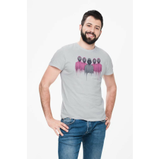 D&B Férfi/Unisex Póló MO00063 Squid Game Szürke-Méret 5XL férfi póló
