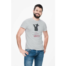 D&B Férfi/Unisex Póló MO00074 Walking Dead Szürke-Méret XL