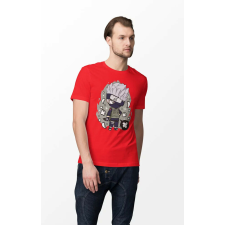 D&B Férfi Unisex Póló PC00015 Kakashi Piros-Méret L férfi póló