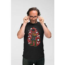 D&B Férfi/Unisex Póló PC00059 Judge Dred Fekete-Méret 4XL férfi póló