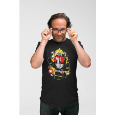 D&B Férfi/Unisex Póló PC00060 Kamen Rider Fekete-Méret 4XL férfi póló