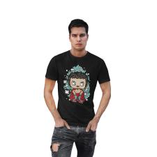 D&amp;B Férfi/Unisex Póló PC00076 Nacho Libre Fekete-Méret 5XL férfi póló