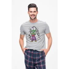 D&B Férfi/Unisex Póló PC00081 Picollo Szürke-Méret XL férfi póló