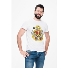 D&B Férfi/Unisex Póló PC00093 Robotnik Fehér-Méret M férfi póló