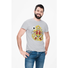 D&B Férfi/Unisex Póló PC00093 Robotnik Szürke-Méret 3XL férfi póló