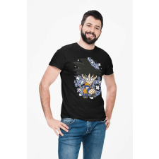 D&B Férfi/Unisex Póló PC00102 ShonGoku Fekete-Méret 4XL férfi póló