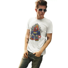D&B Férfi/Unisex Póló PC00119 Voltus Fehér-Méret 4XL férfi póló