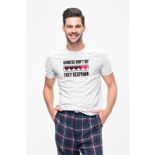 D&B Férfi/Unisex Póló ST00007 Respawn Fehér-Méret S férfi póló