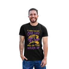  D&B Férfi/Unisex Póló ST00016 One Day Fekete-Méret 2XL
