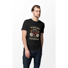 D&B Férfi/Unisex Póló ST00050 Bicycle Fekete-Méret 3XL férfi póló
