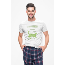 D&B Férfi/Unisex Póló ST00051 Útmutató Fehér-Méret 5XL férfi póló