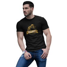 D&B Férfi/Unisex Póló ST00058 Welder Fekete-Méret L férfi póló