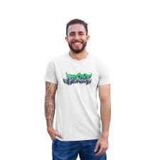 D&B Férfi/Unisex Póló ST00066 Artist Fehér-Méret 5XL férfi póló