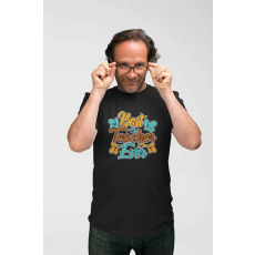  D&B Férfi/Unisex Póló ST00072 Teacher Fekete-Méret 4XL