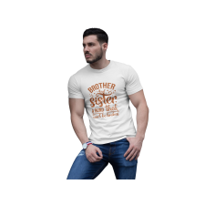 D&B Férfi/Unisex Póló ST00106 Brother Fehér-Méret 4XL férfi póló