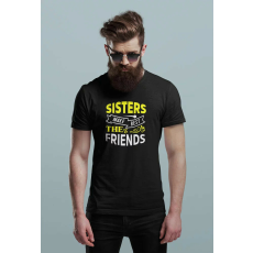  D&B Férfi/Unisex Póló ST00107 Sisters Fekete-Méret 3XL