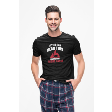D&B Férfi/Unisex Póló ST00116 Aggro Range Fekete-Méret 2XL férfi póló