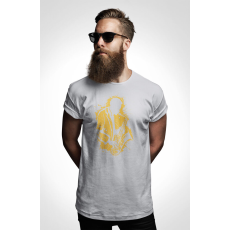  D&B Férfi/Unisex Póló ST00148 Jazz Szürke-Méret 3XL