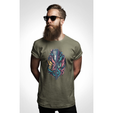 D&B Férfi/Unisex Póló ST00150 Vocal Katonai zöld-Méret 3XL férfi póló