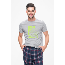  D&amp;B Férfi/Unisex Póló ST00161 Athlete Szürke-Méret XL férfi póló