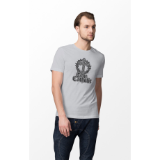  D&B Férfi/Unisex Póló ST00183 True Chatolic Szürke-Méret XL