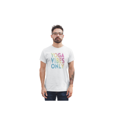  D&amp;B Férfi/Unisex Póló ST00189 Yoga Fehér-Méret 2XL férfi póló