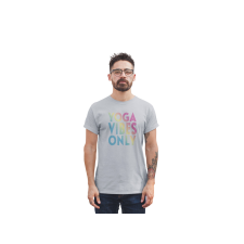  D&amp;B Férfi/Unisex Póló ST00189 Yoga Szürke-Méret S férfi póló