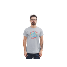  D&B Férfi/Unisex Póló ST00199 Gamer Szürke-Méret M