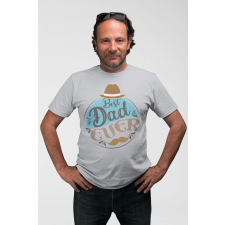 D&B Férfi/Unisex Póló ST00220 Dad Szürke-Méret S férfi póló