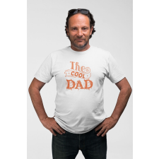 D&B Férfi/Unisex Póló ST00225 Cool Dad Fehér-Méret S férfi póló