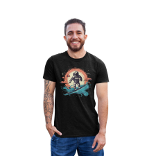 D&B Férfi/Unisex Póló ST00227 Stithg Fekete-Méret 5XL férfi póló