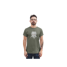  D&B Férfi/Unisex Póló ST00231 Hidra Katonai zöld-Méret 5XL