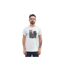 D&B Férfi/Unisex Póló ST00234 Deer Goat Fehér-Méret 3XL férfi póló