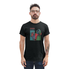 D&B Férfi/Unisex Póló ST00234 Deer Goat Fekete-Méret M férfi póló