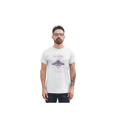  D&B Férfi/Unisex Póló ST00235 Destiny Fehér-Méret 4XL