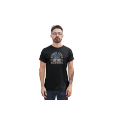  D&B Férfi/Unisex Póló ST00239 Street Style Fekete-Méret L