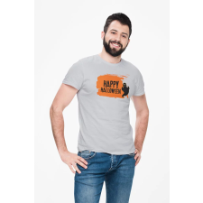 D&B Férfi/Unisex Póló ST00252 Halloween Szürke-Méret 5XL férfi póló