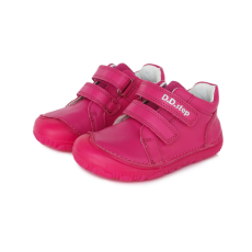 D.D.step - Átmeneti zárt gyerekcipő - bőr, barefoot - pink 23