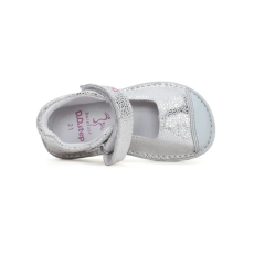 D.D. Step barefoot csillogós ezüst nyitott cipő - H085-41651A