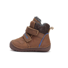 D.D. Step barefoot csokibarna, bélelt bokacipő cipő - W073-42814